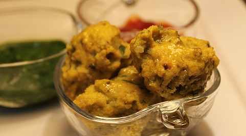 famous food of chhattisgarh bafauri 
